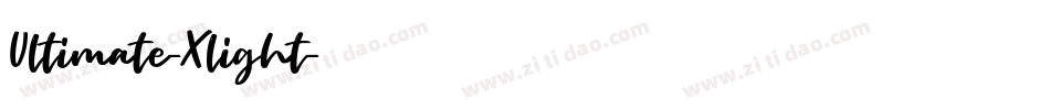 Ultimate-Xlight字体转换