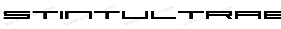 StintUltraExpanded-Regular字体转换