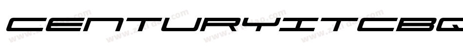 CenturyITCBQ-UltraItalic字体转换