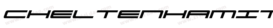 CheltenhamITCConBQ-UltraItalic字体转换