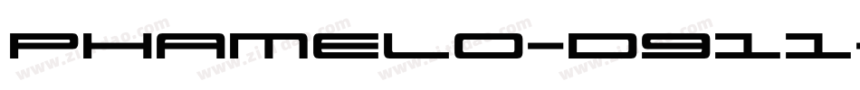 Phamelo-D911字体转换