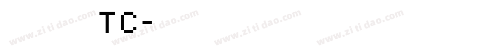 翔鹤黑TC字体转换