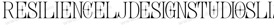 ResilienceLjDesignStudiosLisa-RGVA字体转换 ResilienceLjDesignStudiosLisa-RGVA字体转换