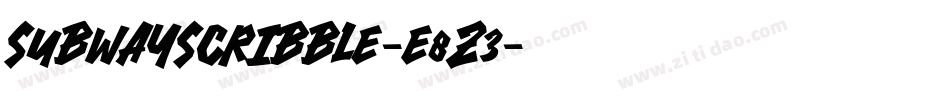 SubwayScribble-e8Z3字体转换