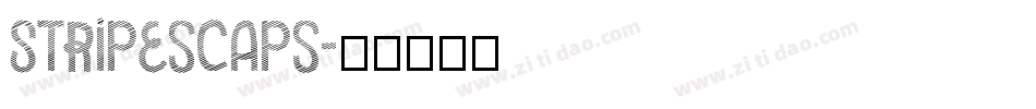 StripesCaps字体转换