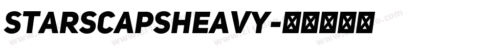 StarsCapsHeavy字体转换