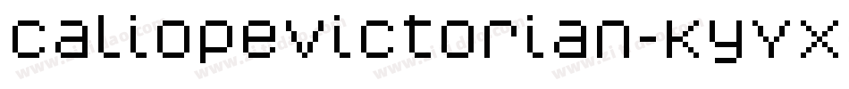 Caliopevictorian-KyYX字体转换