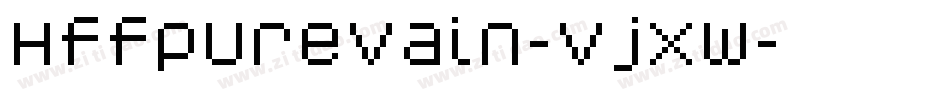Hffpurevain-VjXw字体转换
