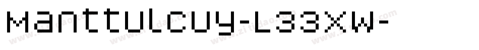 Manttulcuy-L33XW字体转换 Manttulcuy-L33XW字体转换
