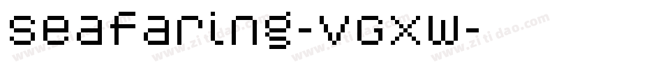 Seafaring-VGXw字体转换