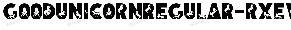 GoodUnicornRegular-Rxev字体转换 GoodUnicornRegular-Rxev字体转换
