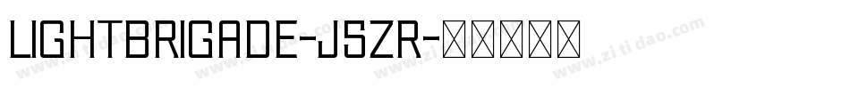LightBrigade-j5zR字体转换