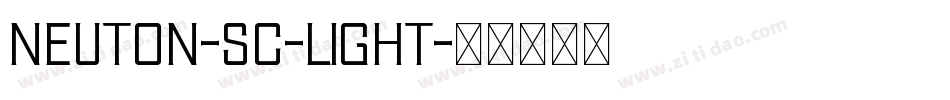 Neuton-SC-Light字体转换 Neuton-SC-Light字体转换