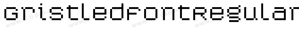 GristledFontRegular-MMXx字体转换
