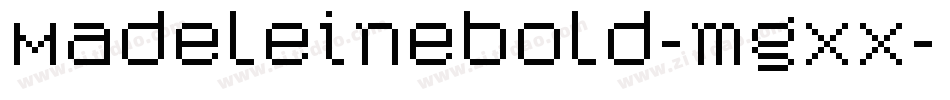 Madeleinebold-mgXx字体转换