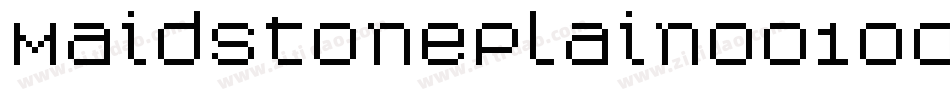 MaidstonePlain001001-d5Xx字体转换