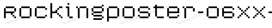 Rockingposter-06XX字体转换