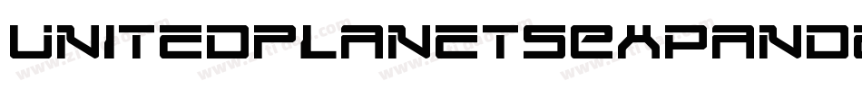 UnitedPlanetsExpanded-xedO字体转换