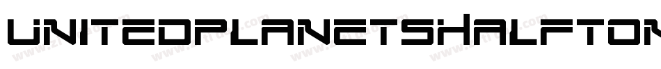 UnitedPlanetsHalftoneItalic-VZBe字体转换