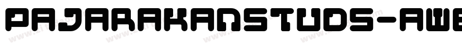 Pajarakanstuds-aWEg字体转换