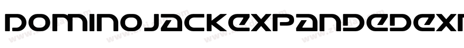 DominoJackExpandedExpanded-YRXL字体转换