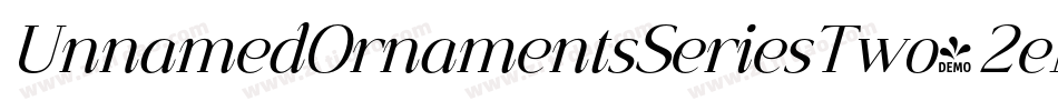 UnnamedOrnamentsSeriesTwo-2eMw字体转换