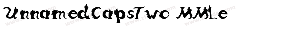 UnnamedCapsTwo-MMLe字体转换