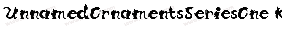 UnnamedOrnamentsSeriesOne-K2rp字体转换