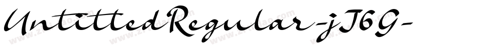 UntitledRegular-jJ6G字体转换