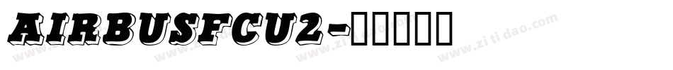 AirbusFCU2字体转换