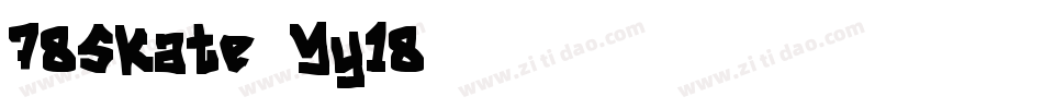 78Skate-Yy18字体转换