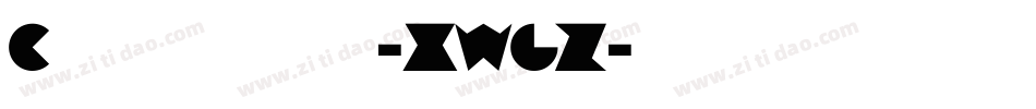 Chainsawzbb-XWGZ字体转换