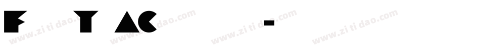 FontToAChainsaw字体转换