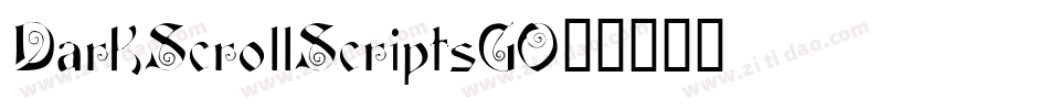 DarkScrollScripts-G43O字体转换