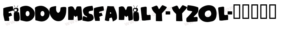 FiddumsFamily-YzoL字体转换