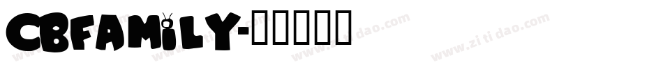 cbfamily字体转换