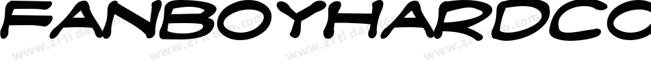 FanboyHardcoreItalic-810字体转换