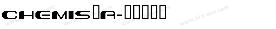 CHEMISTR字体转换