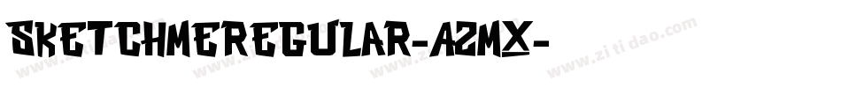 SketchmeRegular-AZMx字体转换
