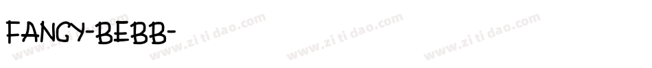 Fancy-BeBB字体转换