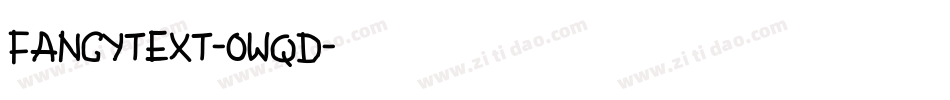 Fancytext-0Wqd字体转换
