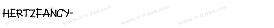 HertzFancy字体转换