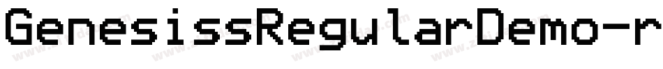 GenesissRegularDemo-rg4Jp字体转换