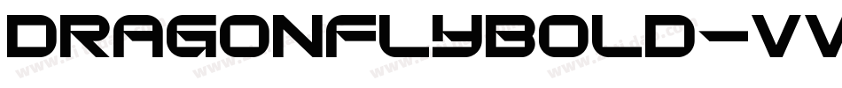 DragonFlyBold-vVrL字体转换