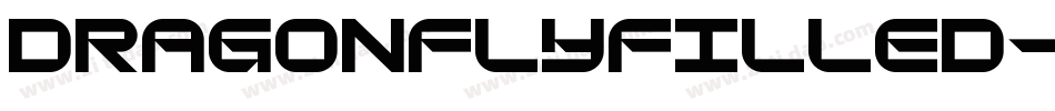 DragonFlyFilled-dPp7字体转换