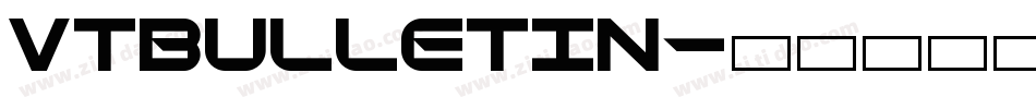 VTBulletin字体转换