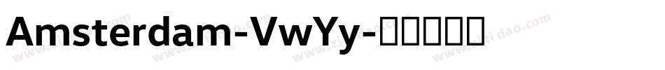 Amsterdam-VwYy字体转换