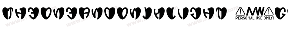 TheOneAndOnlyLight-1GjLj字体转换