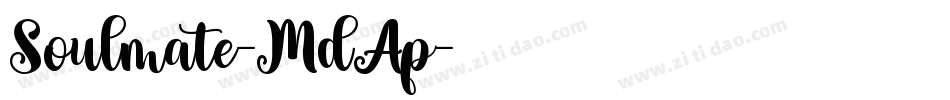 Soulmate-MdAp字体转换