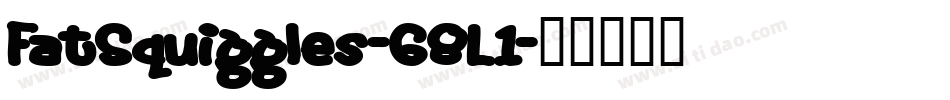 FatSquiggles-68L1字体转换